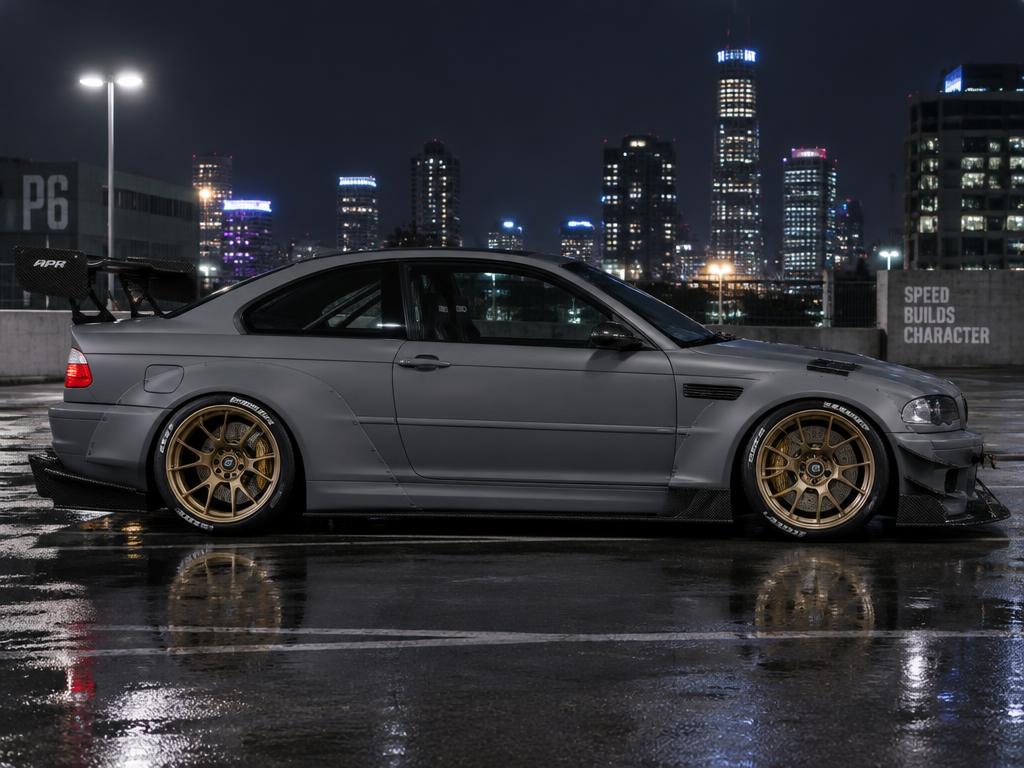 Modified BMW M3 E46